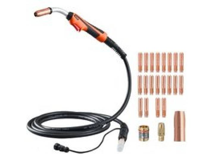 VEVOR Pistolet de Soudage avec Câble 4,5 m 250 A Compatible avec Soudeuses Millermatic 200, 210, 212, 250, 250X, 251, 252, pour Fils de Soudage 0,76 mm 0,89 mm 1,14 mm, Diverses Tâches de Soudage
