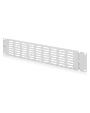 DIGITUS Blindabdeckung mit Lüftungsgitter und Scharnier für 482,6 mm 19"-Schränke Rack-Modul (DN-97694)
