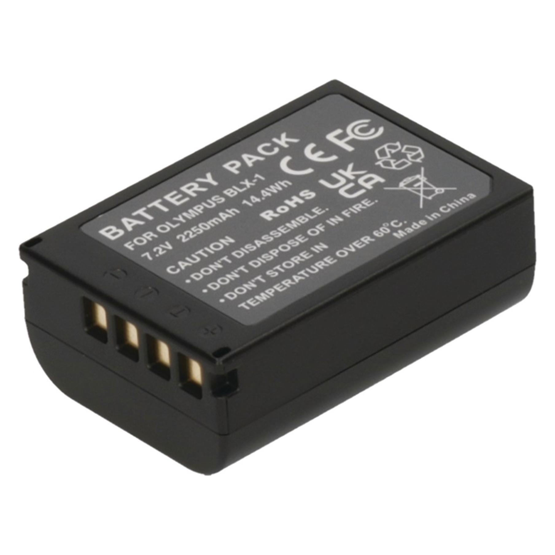 2-Power Camera Battery 7.2V 2250mAh (Kamera Akku) (DBI1016A-C)