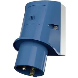 Mennekes, Netzstecker + Netzkupplung, MEN 344 CEE-Wandgerätestecker IP44 230V 32A 3p 6h