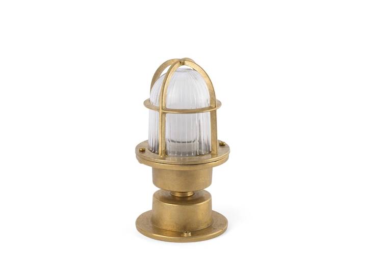 Faro 70993, Außensockel-/Pfostenbeleuchtung, Messing, Messing, IP44, I, E27