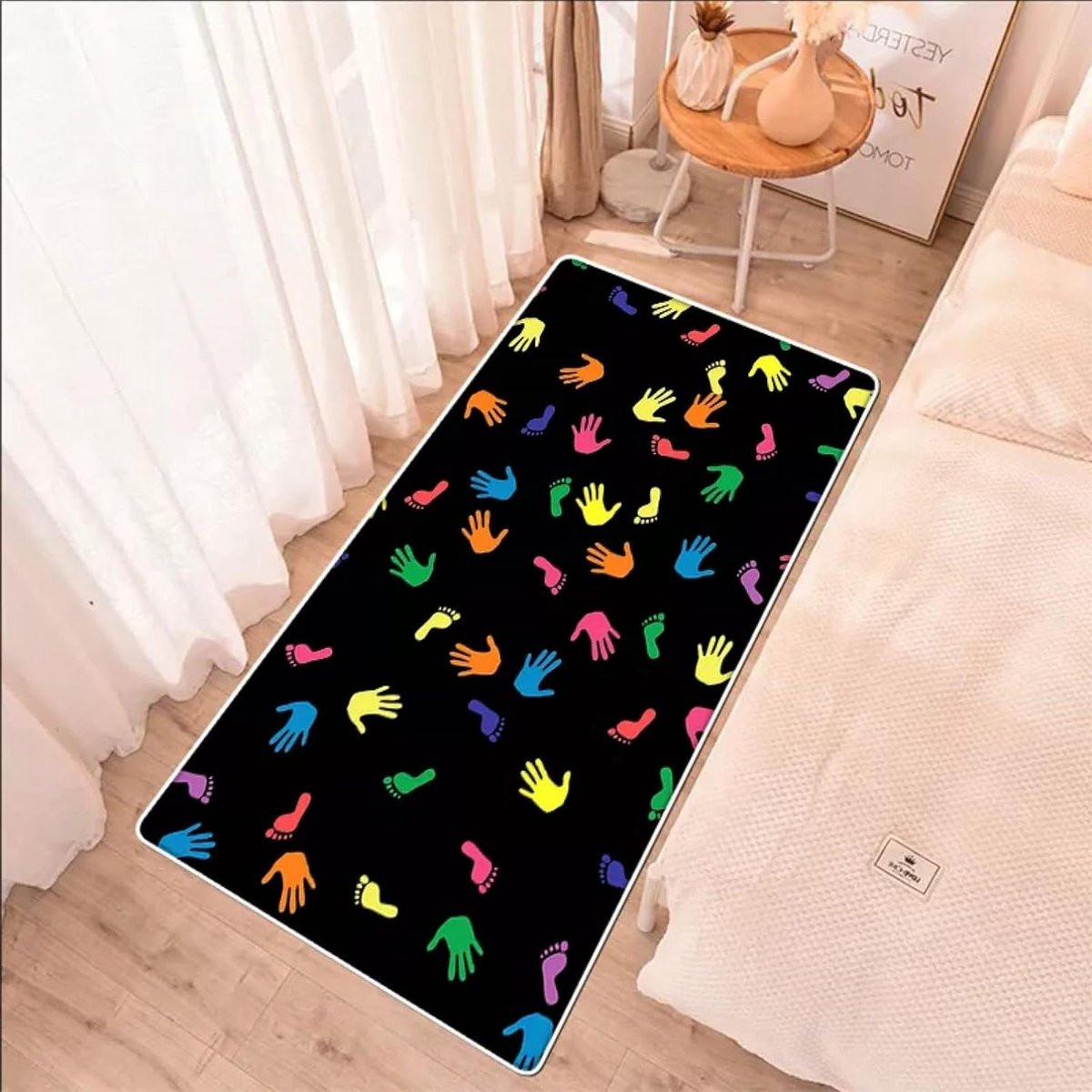 Grijs Deurmat met Antislip Rubberen Achterkant - 60 x 90 cm