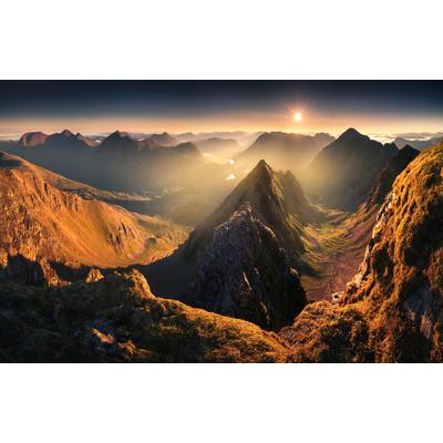 Fototapete PAPERMOON "Photo-Art KAROL NIENARTOWICZ, MULLACH EN RATHEIN", bunt, B:5m L:2,8m, Vlies, Tapeten