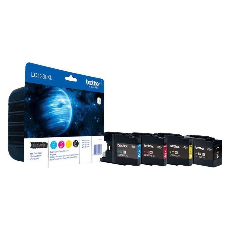 Brother Blister Pack Rainbow (LC1280XLVALBP)