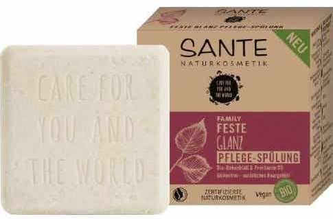 SANTE Champú Sólido Brillo Abedul Bio & Proteína 60 g