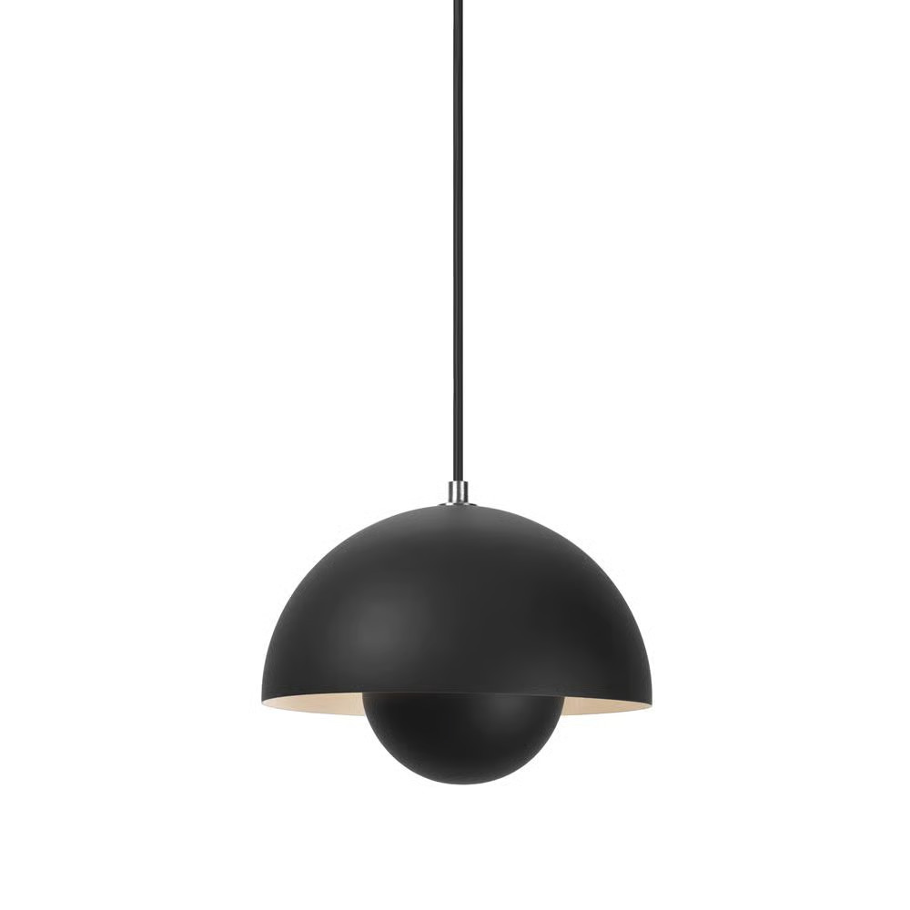 &Tradition Flowerpot VP1 hanglamp zwart