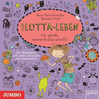 Mein Lotta-Leben. Ich glaub, meine Kröte pfeift! [Band 5] - Alice Pantermüller, Audio, 4064067305047