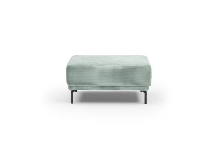 Trendstore Hania Fußhocker in Cord - Cord Zoom sage Modern