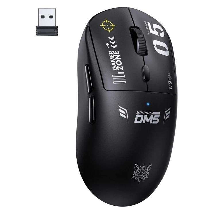 Onikuma DM05 RGB-Gaming-Maus (schwarz) (Kabelgebunden, Kabellos) (DM05)