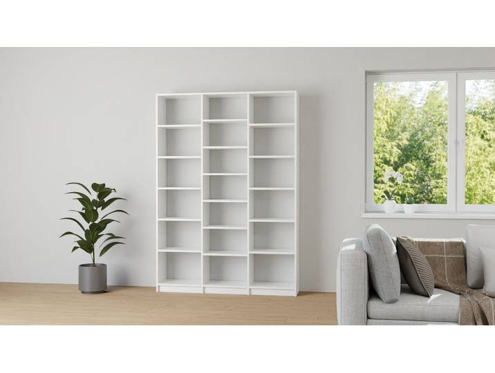 Hoher Raumteiler nach Maß MDF Beschichtet MDF Weiß matt
