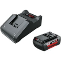 Starter-Set 36V (GBA 36V 2.0Ah + AL 36V-20) schwarz, 36V POWER FOR ALL, Akku + Ladegerät