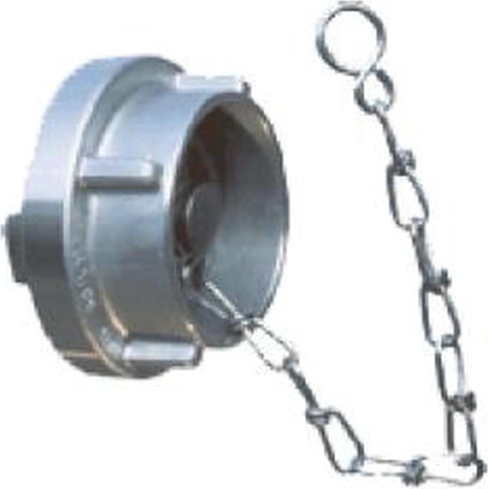WBF B-blindkoppeling conform DIN 14312 met afdekking en ketting
