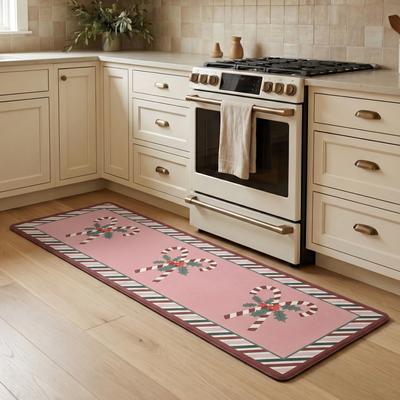 Laura Ashley Christmas Wellness Kitchen Mats