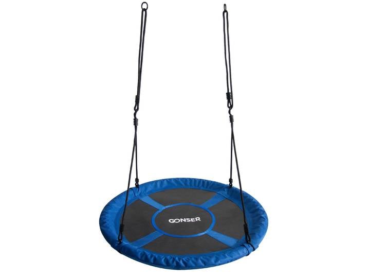Nestschaukel 110 cm blau/schwarz