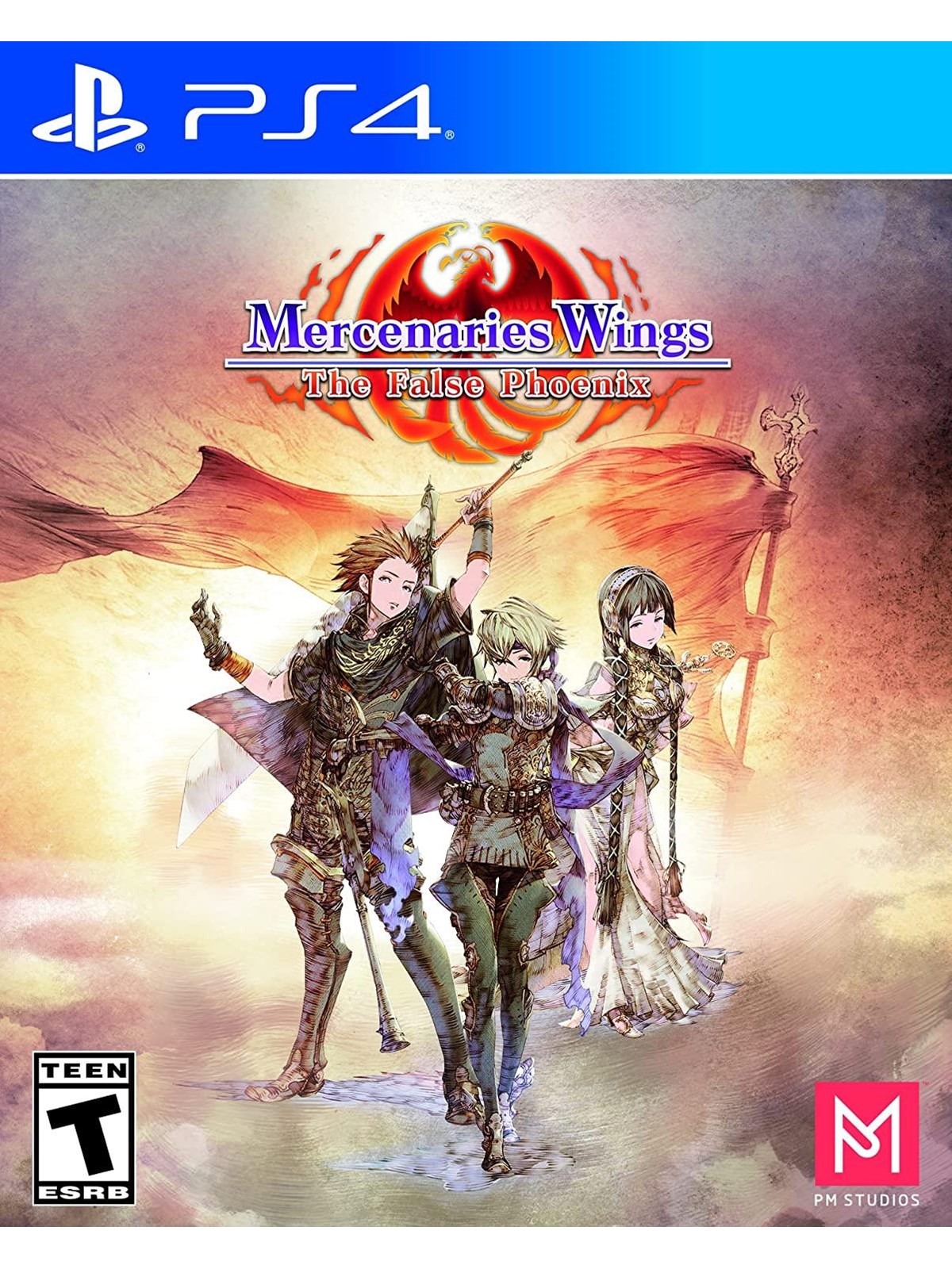 Mercenaries Wings: The False Phoenix - Sony PlayStation 4 - Turn-based - PEGI Unknown