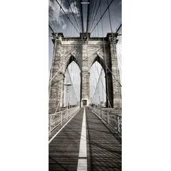 Scheurich Türfolie Brooklyn Bridge, für Innen- Außentüren