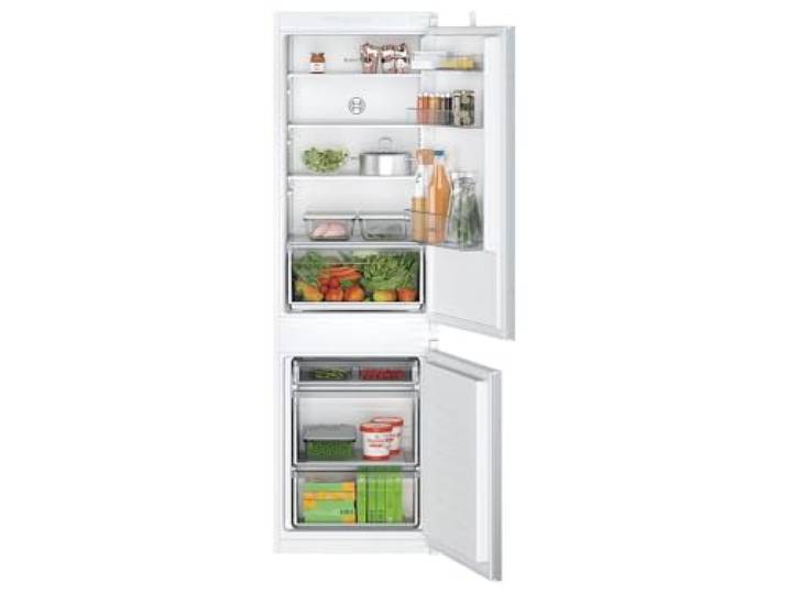 Bosch Serie 2 Kühl-Gefrier-Kombination 177.2 x 54.1 cm LowFrost KIV86NSE0