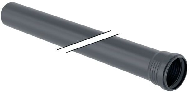 Geberit Silent Pro Rohr 393201141 DN 50, 250 mm, mit Muffe