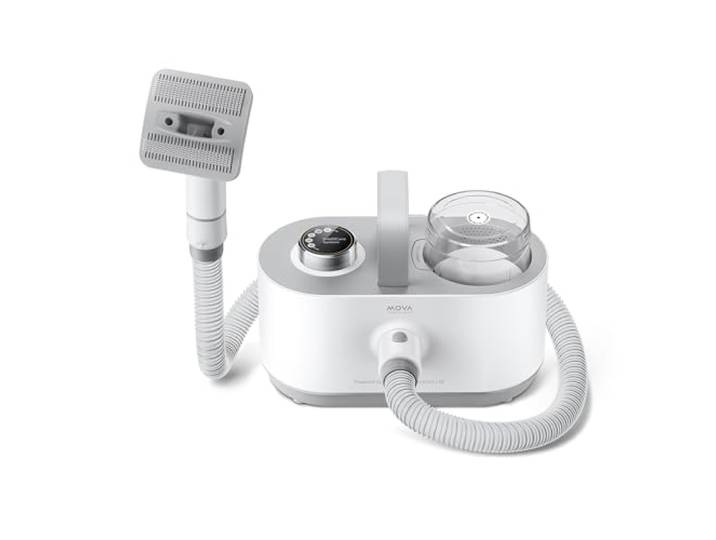 MOVA Huisdier Verzorgingsstofzuiger Kit G1 Pro, Intelligente Verzorging, Eenvoudige Bediening, Geleidelijk Opstarten, 4 Krachtstanden, Maximale Zuigkracht 11kPa, 7-in-1 Huisdierverzorging