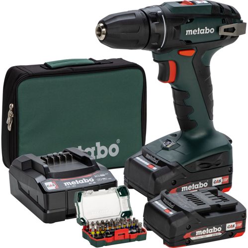 Metabo BS 18 Set Akku-Bohrschrauber