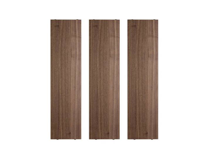 String Étagère String noyer, 78x20 cm, lot de 3