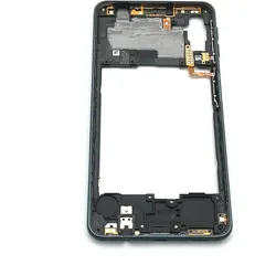 Samsung Middle Cover Black (Samsung Galaxy A50), Smartphone Hülle, Schwarz