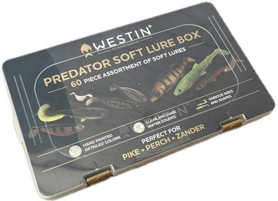Westin Predator Soft Lure Box 60 pcs 16 gram