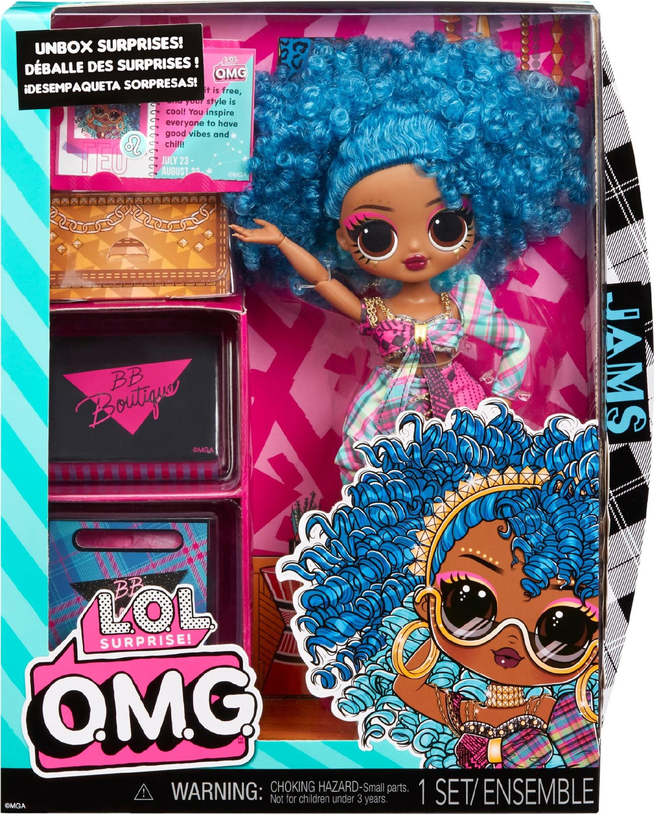 L.O.L. Surprise! O.M.G. Core Jams Modepop MGA Meerkleurig