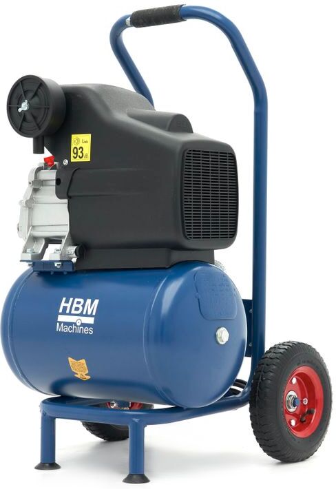 HBM compresseur lubrifié à l'huile 16 litres