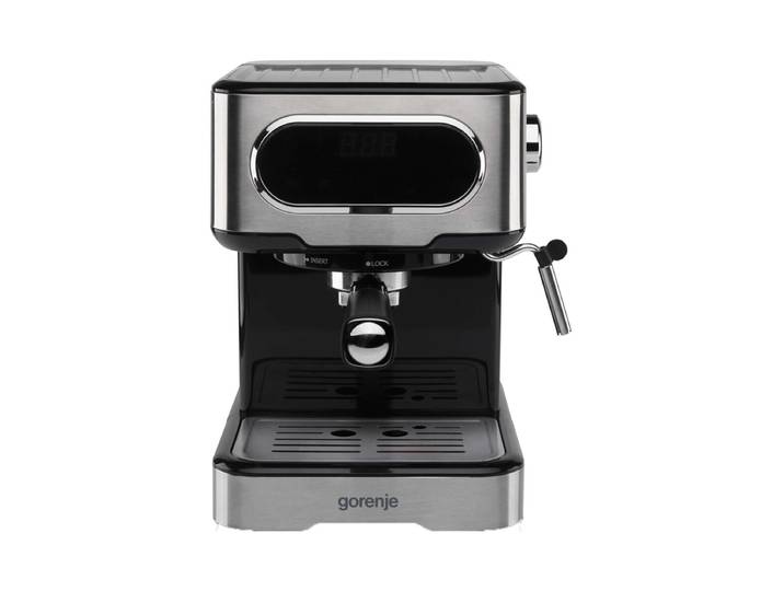 Gorenje ESCM15DBK Siebträgermaschine Edelstahl