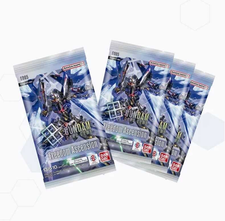 Bandai Gundam Card Game: Deck Build Box (SC01) - 125 Standard Cards, 4 Booster Packs, and More for Card Games