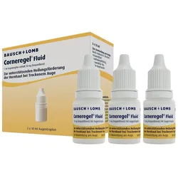 CORNEREGEL Fluid Augentropfen 3X10 ml