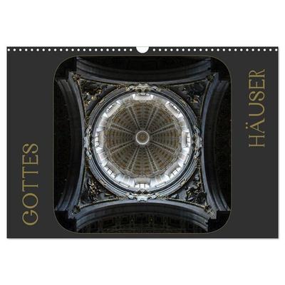 GOTTES HÄUSER (Wandkalender 2026 DIN A3 quer), CALVENDO Monatskalender