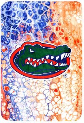 College Covers Florida Gators Sublimated Soft Throw Blanket