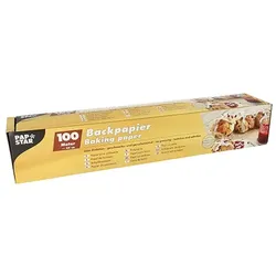 Papstar 6 Rollen Backpapier 100 m x 38 cm braun in Faltschachtel