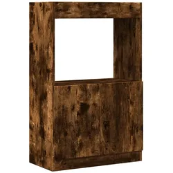 vidaXL Highboard Räuchereiche 63x33x100 cm Holzwerkstoff