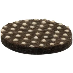 WAGNER Topffüße 12 tlg. Set - Ø 22 x 3 mm, selbstklebend, Wollfilz mit Anti-Rutsch-Funktion, Kratzschutz - 20079799