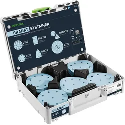 Festool Schleifmittel-Systainer3 Granat D125 GR SYS