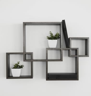 Danya B. Intersecting Cube Shelves