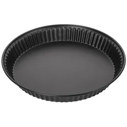 Zenker Special Countries Quicheform, Quiche Form, Tarte, Backform, Kuchenform, Ilag Special, Schwarz, Ø 30 cm, 7543