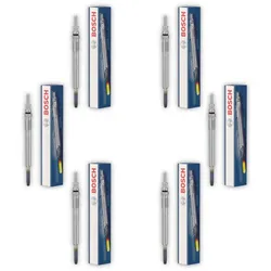 6x Glühkerze BOSCH 0 250 202 042 für Opel Vectra B Caravan Sintra Omega