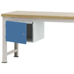 Manuflex ZB4732.0002 Gehäuse-Unterbau PROFI, Nutzhöhe 300 mm mit 1 Tür rechts angeschlagen und Einlegeboden. Für Werkbanktiefe 700 mm