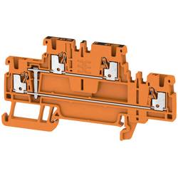 Weidmüller 2471460000 Doppelstock-Durchgangsklemme 3.50 mm Zugfeder Orange 1 St.
