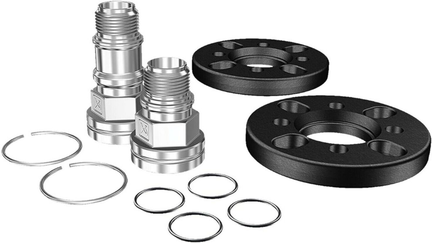 Grundfos Zubehör für Kreiselpumpen Flanschsatz DN40 NPT1_1/2in für CM10 (96904711)
