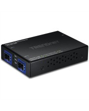 TRENDnet TO DUAL SFP FIBER Converter Glasfaser LWL 1 Gbps (TFC-G21SFP)