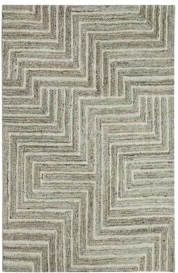 Terra by Obeetee Dunes Tetris Natural Rug