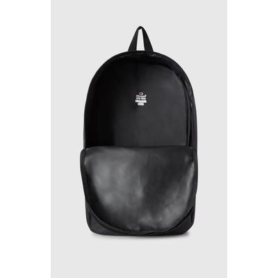Rucksack CHAMPION "Back to school Backpack UNISEX 20L", schwarz (nbk), Rucksäcke, Kinder, Web, Kunstfaser, unifarben, Rucksack, 20 Liter Volumen, mit 2 Seitentaschen und 1 Vordertasche
