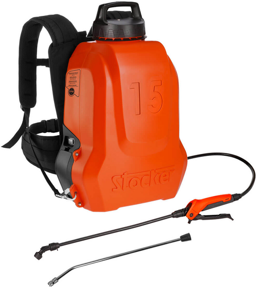 Stocker Ergo 15 L - Pompa irroratrice a spalla a batteria - 21 V - SENZA BATTERIA E CARICABATTERIA