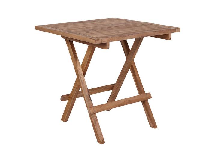 ebuy24 Gartentisch, Bine, Braun, Holz, 50 x 50 x 50 cm, 50x50x50 cm, Gartenmöbel, Gartentische, Gartentische