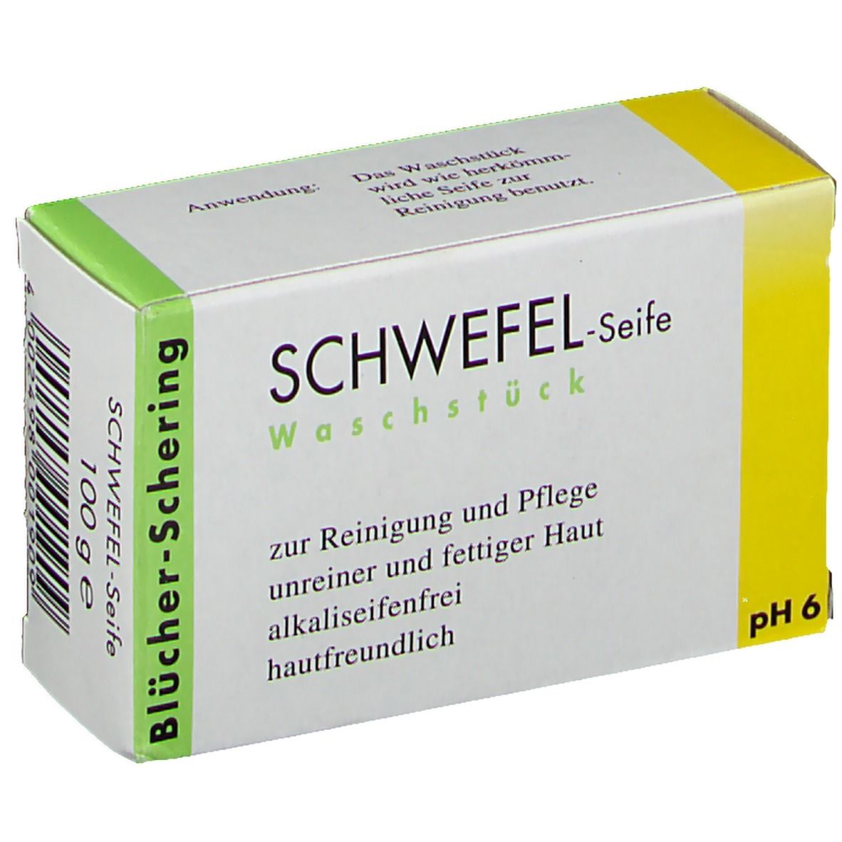 Schwefel Seife Blücher Schering 100 g